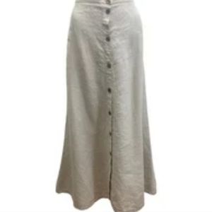Eddie Bauer 100%linen skirt